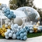 چادر حباب دار بادی حباب دار برای مهمانی کودکان چادر گنبدی کریستالی برای 3 تا 4 بازیکن