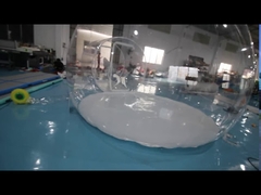 چادر کمپینگ حبابی بادی اتاق دوتخته سفید با جنس تارپولین PVC