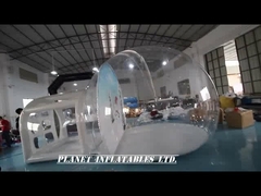 چادر بلبل گلوب برفی 4 متری با پس زمینه راه عبور