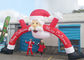 بادی کلاوس کریسمس بادکنک بایگانی 210 D پارچه آکسفورد برای رویداد در فضای باز